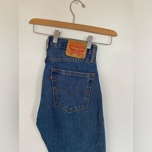 CLASSIC 505 Levi’s men’s (but worn by woman is super nice)